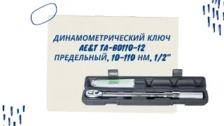 Динамометрический ключ Ae&t TA-B0110-12, предельный