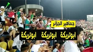 الهتاف لأبو تريكة يستمر الجماهير الجزائرية  تهتف لـ أبو تريكة فى مباراة الجزائر