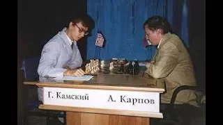 Gata Kamsky Crushes Anatoly Karpov (caro-kann) gm2 1996 Fide WC match