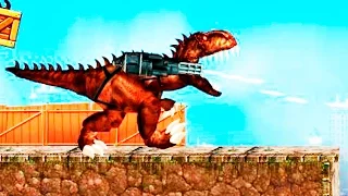 ДИНОЗАВР Тираннозавр РЕКС в Мексике уничтожает всех ВИДЕО игра DINO REX games