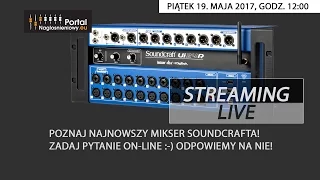 Soundcraft Ui24R demo [Streaming Live]