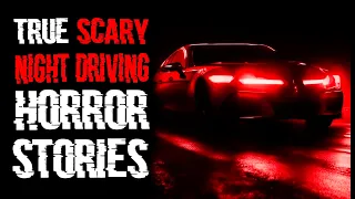 TRUE Night Drive scary stories with white noise sound effects