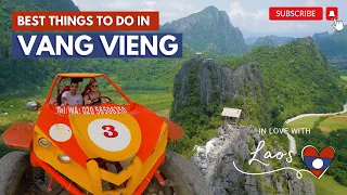 Vang Vieng, Laos | Travel Tips: Best things to do! 🇱🇦