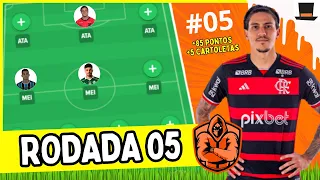 CARTOLA FC 2024 RODADA 05 | TIME PARA MITAR E VALORIZAR (DICAS)