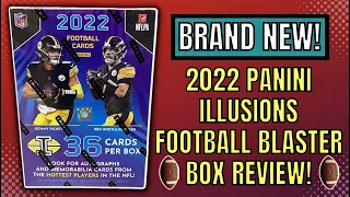 *2022 ILLUSIONS FOOTBALL BLASTER BOX REVIEW! 🏈 SICK NUMBERED CARD & MORE! 🔥