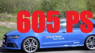 Ascari blue Audi RS6 Performance 605 PS (Pure sound)