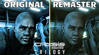 Crysis 2 Remastered Vs Original Graphics Comparison 4K/60FPS | Crysis Remastered Trilogy