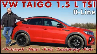2022 VW Taigo 1.5 l TSI R-Line Polo Crossover Coupé im Test | Kaufen Probefahrt Preis Review Deutsch