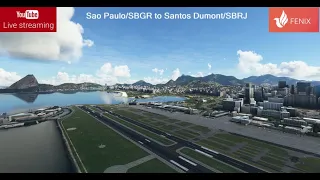 MSFS | FENIX A320 from Sao Paulo/SBGR to Santos Dumont/SBRJ | Pre-Release