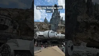 Happy may the 4th! #maythe4thbewithyou #starwars #milleniumfalcon #disneyworld