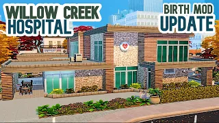 Willow Creek Hospital Reno - Pandasama Childbirth Mod | Build Tour