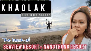 The Beach of Nang Thong Beach Resort | Seaview Resort | Coconut Beach Khaolak Thailand