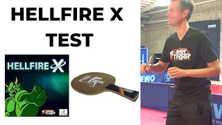 HELLFIRE X - Tischtennis Lange Noppe | TEST | Sauer & Tröger