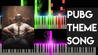 BGMI / PUBG Theme song - easy piano tutorial (Fl studio remake)