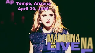 Madonna The Virgin tour in Tempe, AZ (audience audio recording) REMASTERED