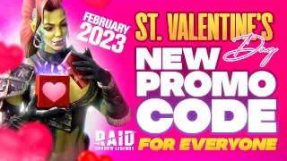 💖💝 NEW Raid Shadow Legends PROMO CODE for EVERYONE [St. Valentine's Day 2023] 💞💓💕