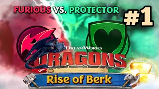 Rise of Berk - Gameplay Walkthrough - Furious vs Protector Gauntlet Attempt