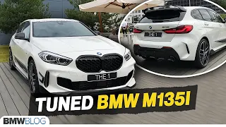 The new BMW 1 Series M135i with M Performance Parts