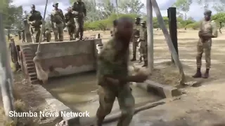 Zimbabwe National Army Training.