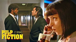 За кадром: Криминальное чтиво / behind the scenes Pulp Fiction / 1994 / VHS Line