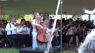 Emma (16 years old) playing Elgar Cello Concerto with the Symphony of the Lakes