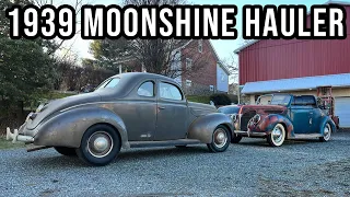 Replacing The Square Worn Out Tires On The 1939 Ford Coupe