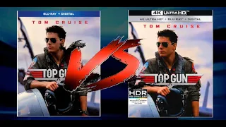 TOP GUN 4KUHD VS BLURAY SIDE BY SIDE COMPARISON