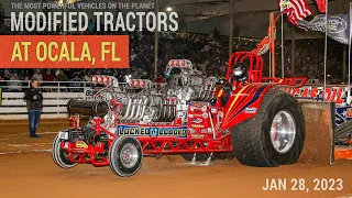 The Most Powerful Tractors in North America at Ocala Winter Nationals Jan 28 2023