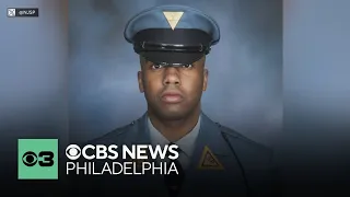 Memorial service for fallen New Jersey State Trooper in Ewing, Mercer County