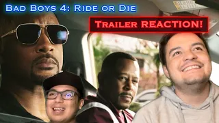 Bad Boys 4 Ride or Die Official Trailer #1 REACTION