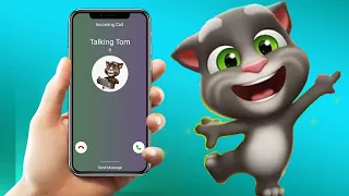 Llamada de Talking  Tom para que tus niños se diviertan en casa