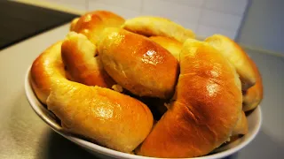 Speķa pīrādziņi. Viegli pagatavojamā pīrāgu mīkla- Latvian dishes