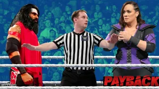 FULL MATCH - Veer Mahaan vs Nia Jax : Payback 2022 - WWE 2K22