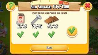 Hay day Glitch | Increase storage to 1350 | Hay day Gameplay Level 91 ❤️