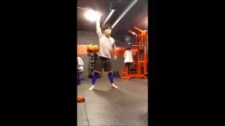 sfg snatch retest 24kg 5min 102Reps