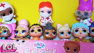 ALL # LOL SURPRISE DOLLS ARE SICK 😢 Who's to blame? # Cartoons with dolls #lol new series