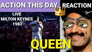 Queen - Action This Day [Live In Milton Keynes 1982] - 1st time reaction.