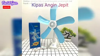 KIPAS ANGIN 50 RIBUAN | KIPAS ANGIN JEPIT | KIPAS ANGIN 20 WATT | UNBOXING PAKETAN