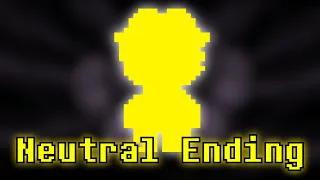 Undertale Yellow - NEUTRAL ENDING