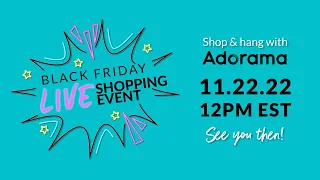 Adorama Black Friday Live Shopping Event