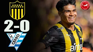 PEÑAROL 2 CERRO 0 LOS GOLES EN Futbol a Sol y sOMBRA RELATO  DE GUTI GUITIERREZ