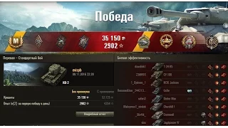 World of Tanks - WoT - КВ-2 Медаль Рэдли-Уолтерса Мастер