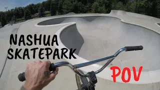 BMX - New Nashua skatepark POV