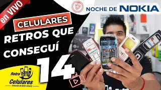 Noche de NOKIA | Celulares Retro que Conseguí 14 | EN DIRECTO| Retro Celulares