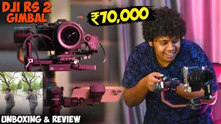 ₹70,000 DJI RS Pro Combo - Unboxing and Review - Comparison Video - Irfan's View