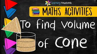 Volume of Cone Proof || Maths Activity, Project, Working Model ,TLM