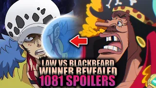 THE WINNER OF LAW VS BLACKBEARD IS REVEALED / One Piece Chapter 1081 Spoilers