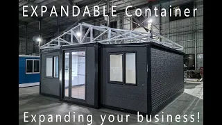 Max Prefab expandable container tiny home - a secret of success in our clients' rental business!