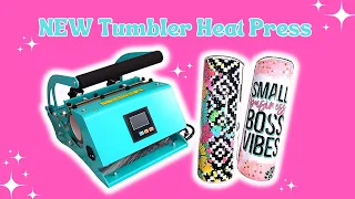 NEW Tumbler Heat Press /  Sublimation Tumblers with an Amazon Tumbler Press / Sublimating Tumblers
