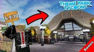 [BONUS] Friend RATES My OLD PARKS in Theme Park Tycoon 2